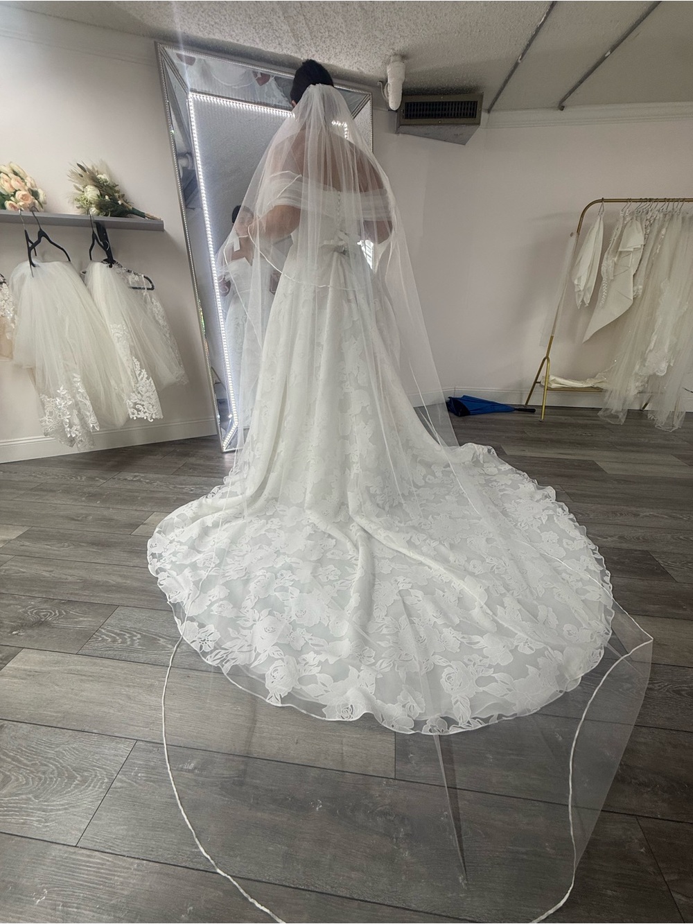 Bridal size N16- White